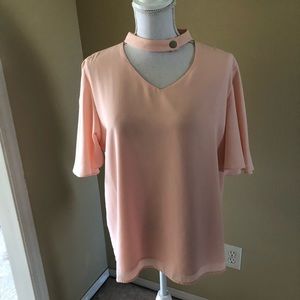 Very cute peach blouse